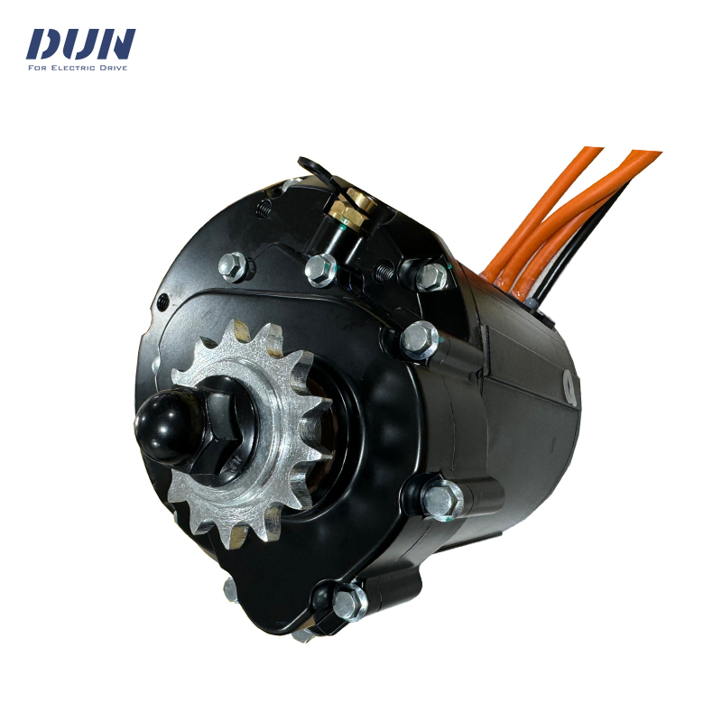 محرك PMSM المبرد مع علبة تروس  - مراجعة Fardriver Nd72850 Controller وسعره